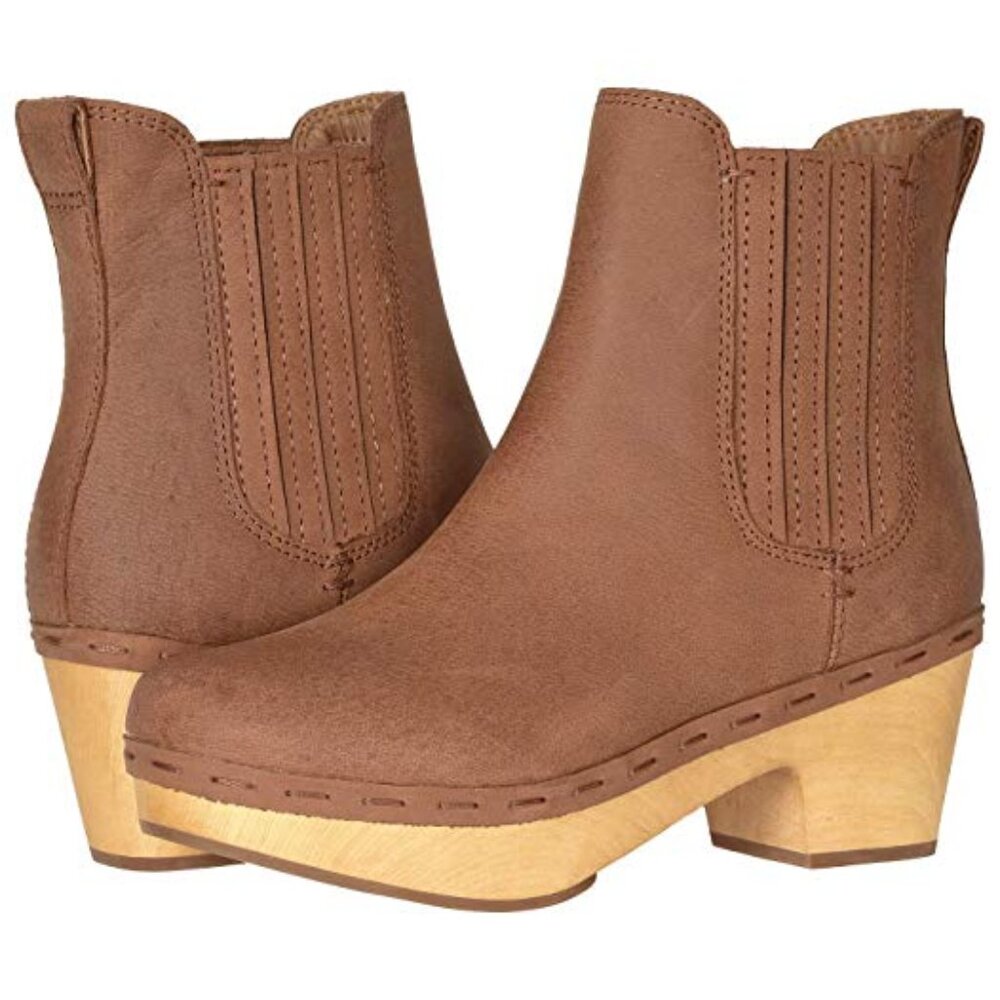 Frye & Co Rust Odessa Leather Chelsea Boot